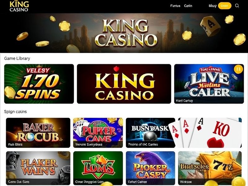Securely access King Casino with our login guide. Explore exclusive gambling games, bonuses, and tips for a seamless casino experience.
